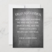 Happy Birthday - 60 jaar & verbluffend in alkboar (Achterkant)