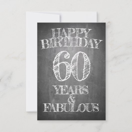 Happy Birthday - 60 jaar & verbluffend in alkboar (Voorkant)