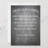 Happy Birthday - 60 jaar & verbluffend in alkboar (Achterkant)