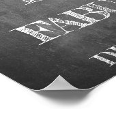 Happy Birthday - 60 jaar & verbluffend in alkboar Poster (Hoek)