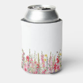 Happy Birthday 75th August Birth Flower Custom Blikjeskoeler (Blikje Achterkant)