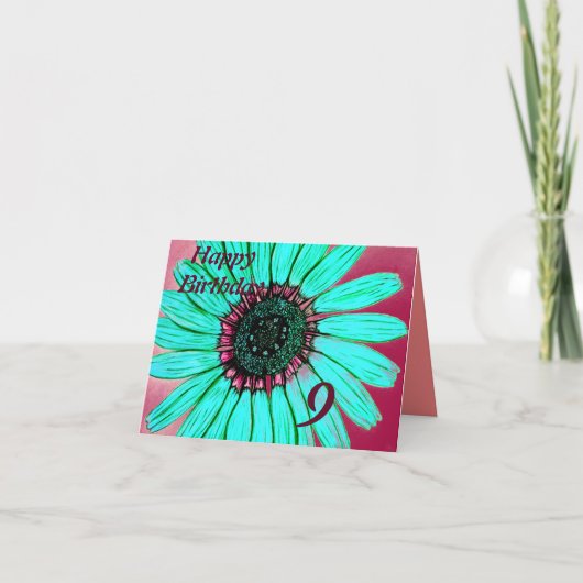 Happy Birthday 9th Birthday Kaart (Voorkant)