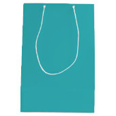 Happy Birthday. Aangepaste naam | Funny Kat and Mi Medium Cadeauzakje (Achterkant)