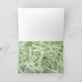 Happy Birthday Abstract groenboek foto's Kaart (Binnen)