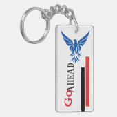 Happy birthday acryl Sleutelhanger (Voorkant Links)