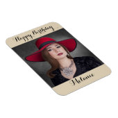 Happy Birthday Afbeelding Magnet Magneet (Rechterzijde)