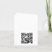 "Happy Birthday" Ai Wenskaart Kaart (Achterkant)