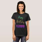 Happy Birthday Alejandra Idea T-shirt (Voorkant volledig)