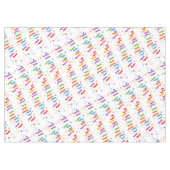 Happy Birthday All-Over Print Tafelkleed (Voorkant (Horizontaal))
