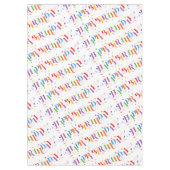 Happy Birthday All-Over Print Tafelkleed (Voorkant)