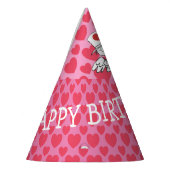 HAPPY BIRTHDAY All Pink "Heart Fairy"© Gepersonali Feesthoedjes (Links)