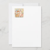 Happy Birthday Alpacas Birthday Kaart (Achterkant)