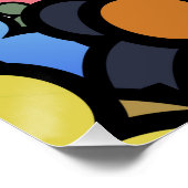 Happy Birthday America 1776 to 2026 Perfect Poster (Hoek)