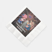  Happy Birthday America Luncheon Napkin Servet (Hoek)