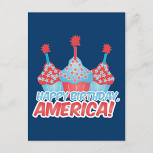 Happy Birthday, Amerika Briefkaart