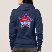 Happy Birthday Amerika Hoodie (Achterkant)