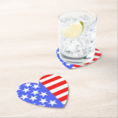 Happy Birthday Amerika Kartonnen Onderzetters (Insitu)