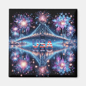 Happy Birthday Amerika Magneet (Voorkant)