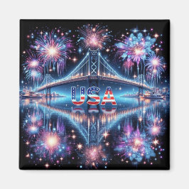 Happy Birthday Amerika Magneet