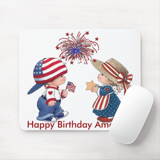 Happy Birthday Amerika Muismat (Met muis)