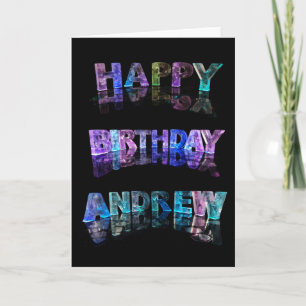 Happy Birthday Andrew Card Kaart