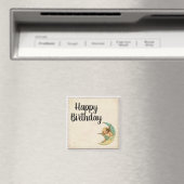 Happy Birthday Angel Magnet (Insitu (Vaatwasser))