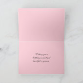 Happy Birthday Apple Blossom, Honey Bee Kaart (Binnen)