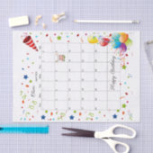 Happy Birthday April 2022 Weefselpapier Tissuepapier (Craft)