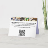 Happy Birthday Aquarium Fish Kaart (Achterkant)