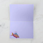 Happy Birthday Aquarium Fish Kaart (Binnen)