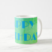 Happy Birthday ArborCrosse Mug  Koffiemok (Voorkant rechts)