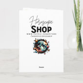 Happy Birthday Aries | Horoscope Astrlogy Kaart (Achterkant)