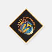 Happy Birthday Aries Zodiac Birth Sign Napkins Servet (Hoek)