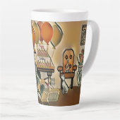 Happy Birthday Art Latte Mok (Rechterhoek)