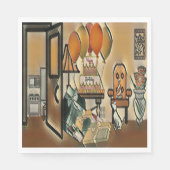 Happy Birthday Art Servet (Voorkant)