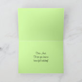 Happy Birthday Aunt Female Cardinal Kaart (Binnen)