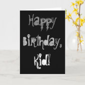 Happy Birthday, auto van je toekomst Kaart (Gele Bloem)