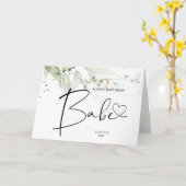 Happy Birthday Babe Gift Romantic Card for Wife Kaart (Gele Bloem)