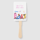 Happy Birthday - Baby Beren Party Celebration  Handwaaier (Voorkant)