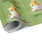 Happy Birthday Baby Chick Cadeaupapier (Rol Hoek)