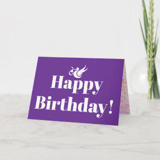 Happy Birthday Baby gevouwen Wenskaart Kaart