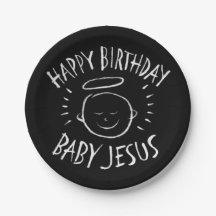 Happy Birthday Baby Jesus - kerstkarton
