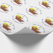Happy Birthday Baby Jesus Wrapping Paper Cadeaupapier (Hoek)
