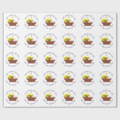 Happy Birthday Baby Jesus Wrapping Paper Cadeaupapier (Vlak)