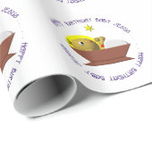 Happy Birthday Baby Jesus Wrapping Paper Cadeaupapier (Rol Hoek)