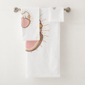 HAPPY BIRTHDAY  BAD HANDDOEK (Insitu)