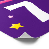 Happy Birthday Ballerina Poster (Hoek)