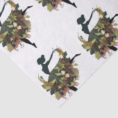 Happy Birthday Ballerina Tissuepapier (Detail)