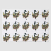 Happy Birthday Ballerina Tissuepapier (Voorkant)