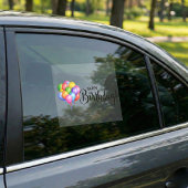Happy Birthday Ballon Window Cling Raamsticker